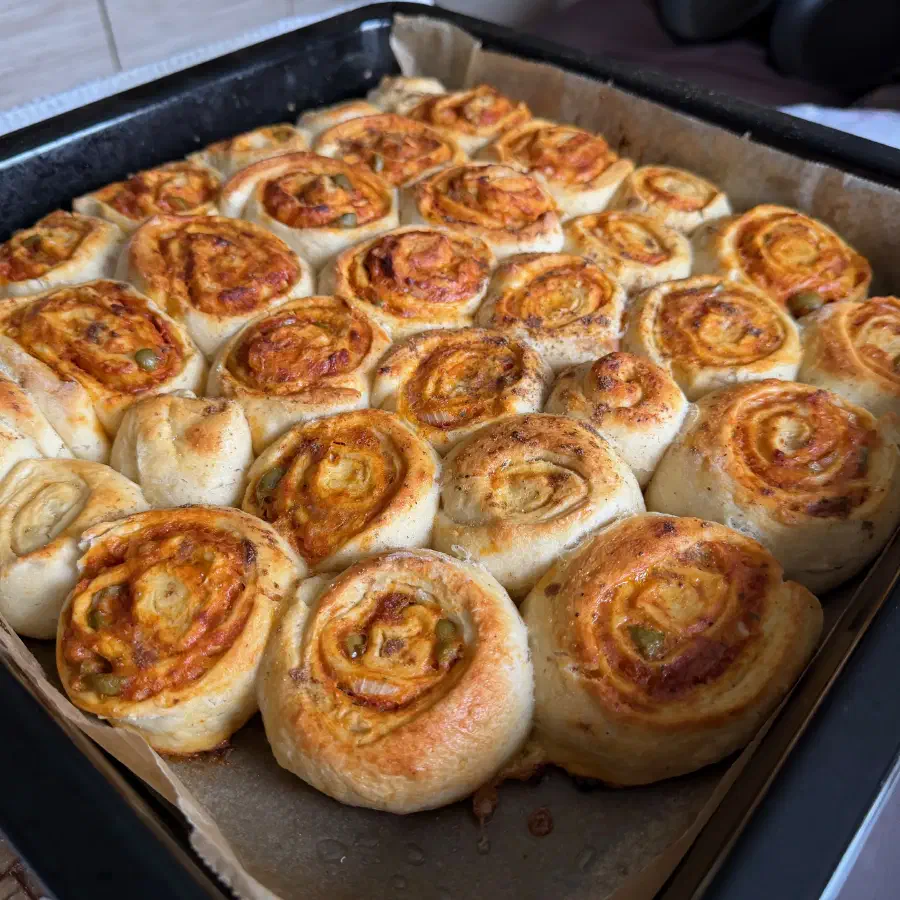 Pizzovníky - po upečení